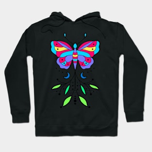 Floral Butterfly Hoodie